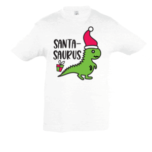 Kids Santasaurus T-Shirt