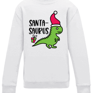 Kids Santasaurus Sweatshirt